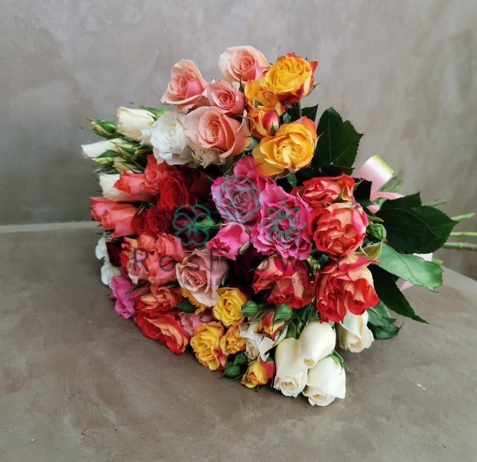 Букет цветов из: Розы в Орловке