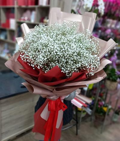 Букет цветов из: Гипсофила в Орловке