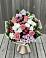 Букет цветов из: Альстромерии, Гвоздики, Розы и Хризантемы в Орловке
