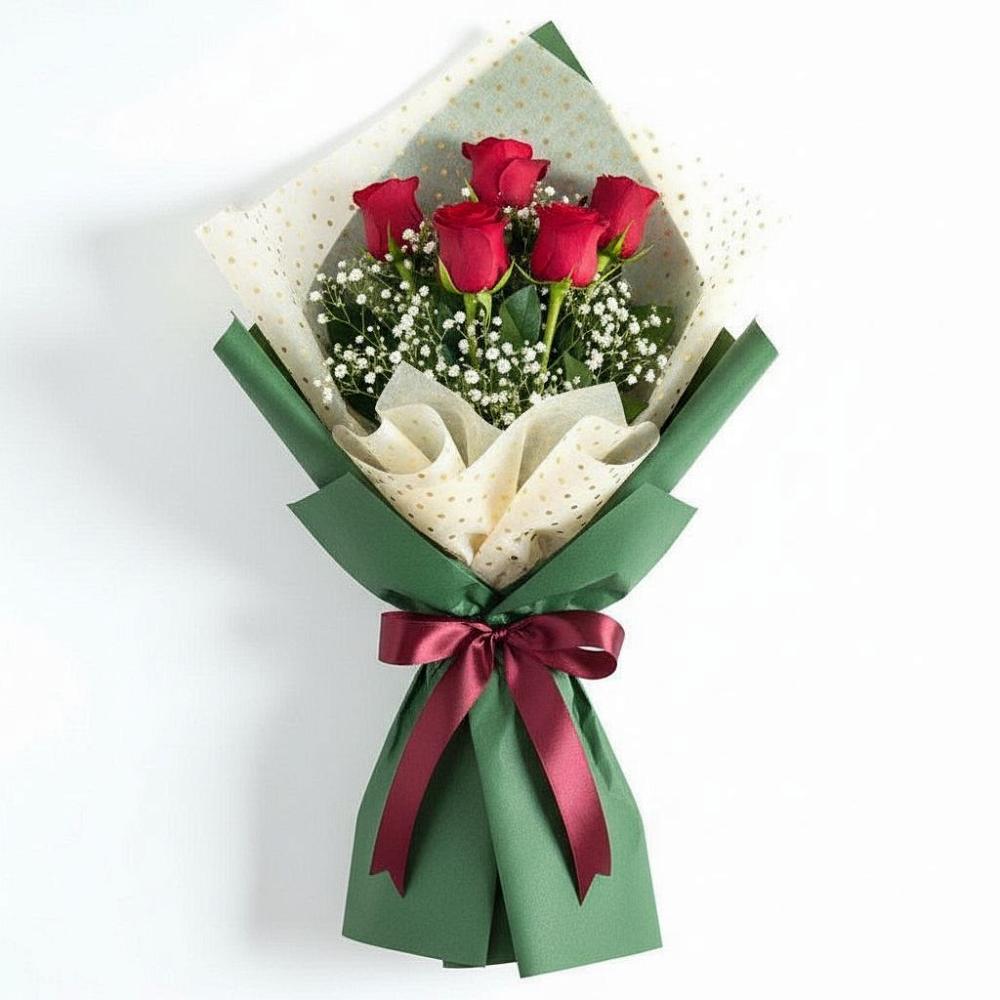 Букет цветов из: Розы в Орловке