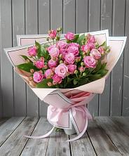 Букет Розовый кустик в Орловке