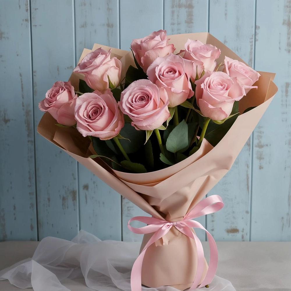 Букет цветов из: Розы в Орловке