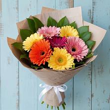Букет цветов из:  Герберы в Орловке