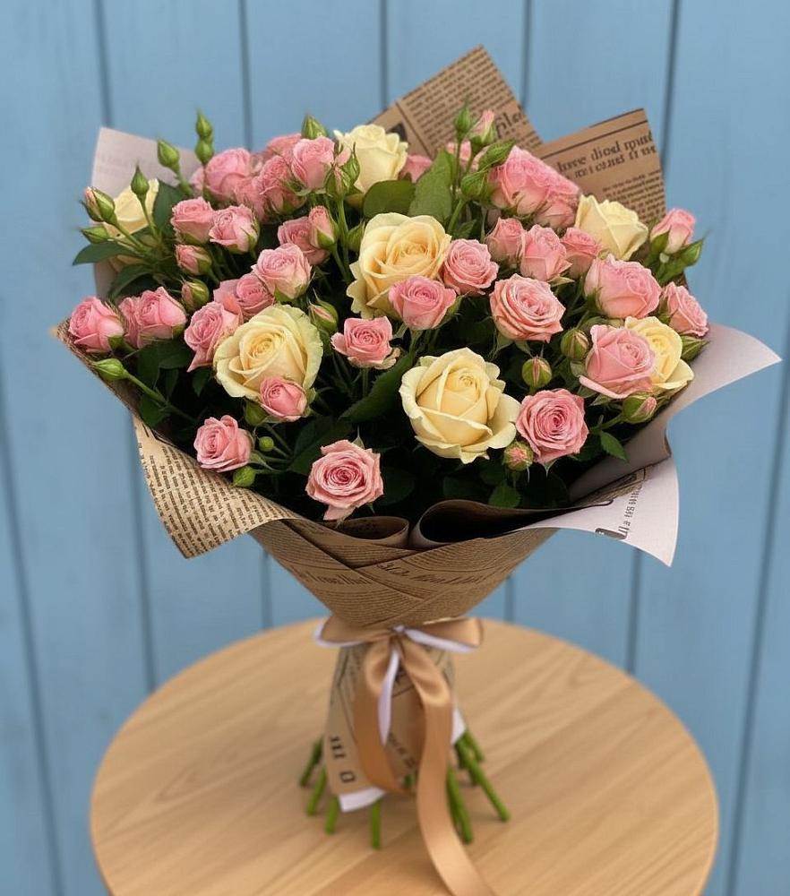 Букет цветов из: Розы в Орловке