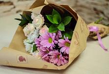 Букет цветов из:  Розы и Хризантемы #REPLACE_PRED# Орловке