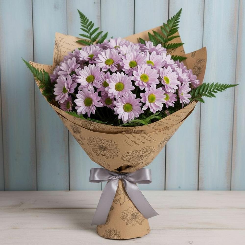 Букет цветов из: Хризантемы в Орловке
