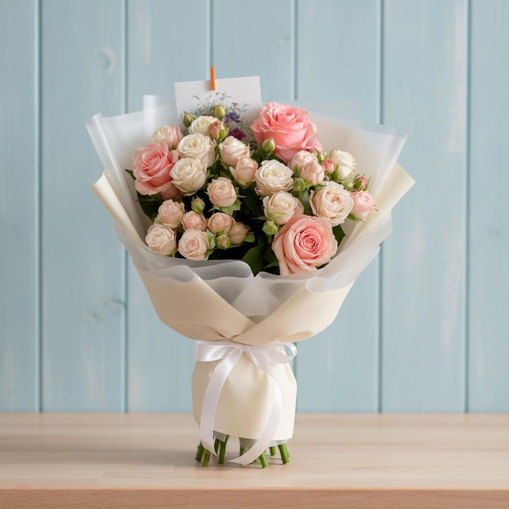 Букет цветов из: Розы в Орловке