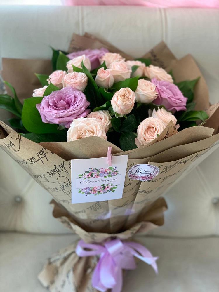 Букет цветов из: Розы в Орловке