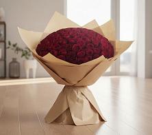 Букет 101 Красная роза в Орловке
