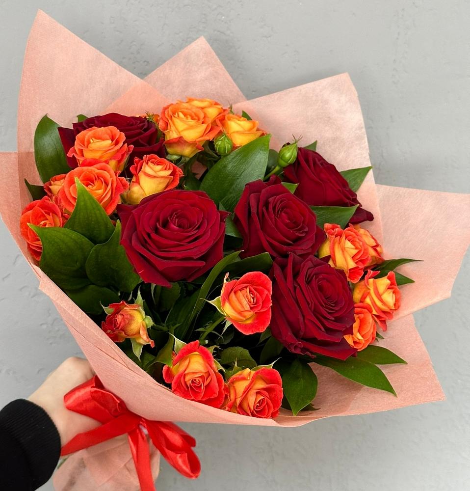 Букет Любовь и восторг в Орловке