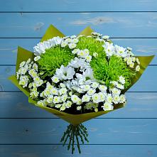 Букет цветов из:  Хризантемы #REPLACE_PRED# Орловке