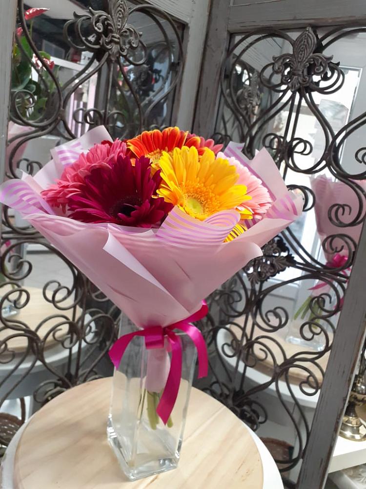 Букет цветов из: Герберы в Орловке
