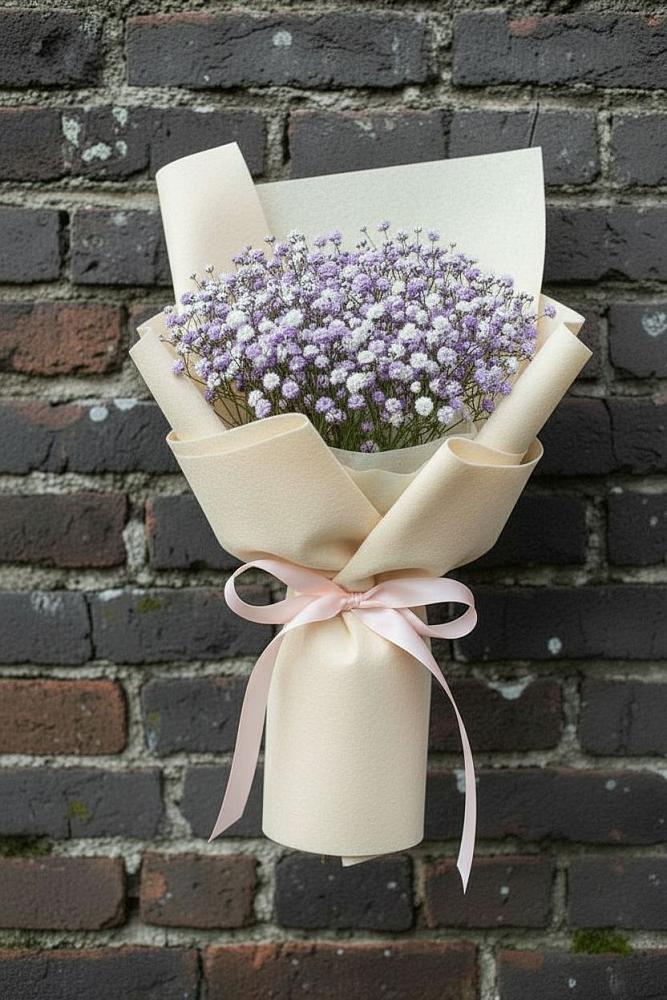 Букет цветов из: Гипсофила в Орловке