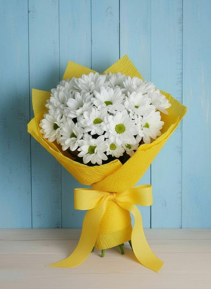 Букет цветов из: Хризантемы в Орловке