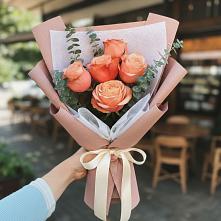 Букет цветов из:  Розы в Орловке