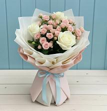 Букет цветов из:  Розы в Орловке