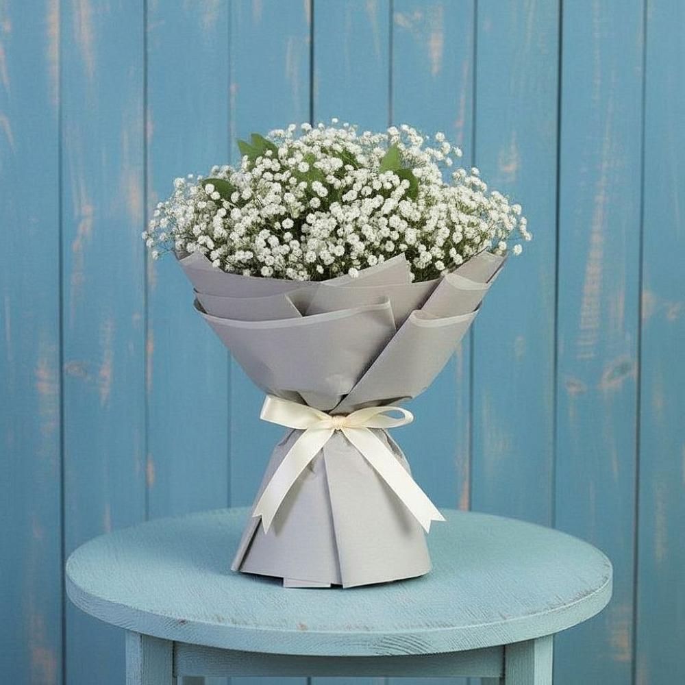 Букет цветов из: Гипсофила в Орловке