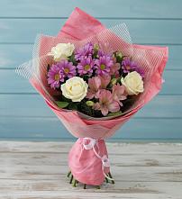 Букет цветов из:  Герберы в Орловке