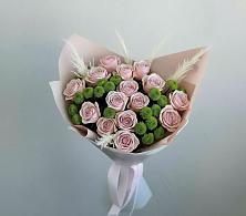 Букет цветов из:  Розы и Хризантемы #REPLACE_PRED# Орловке