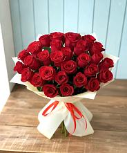 Букет 29 Красных роз в Орловке
