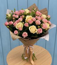 Букет цветов из:  Розы в Орловке