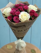Букет цветов из:  Розы в Орловке