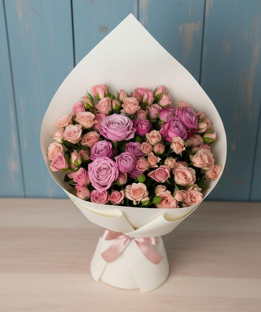 Букет цветов из: Розы в Орловке