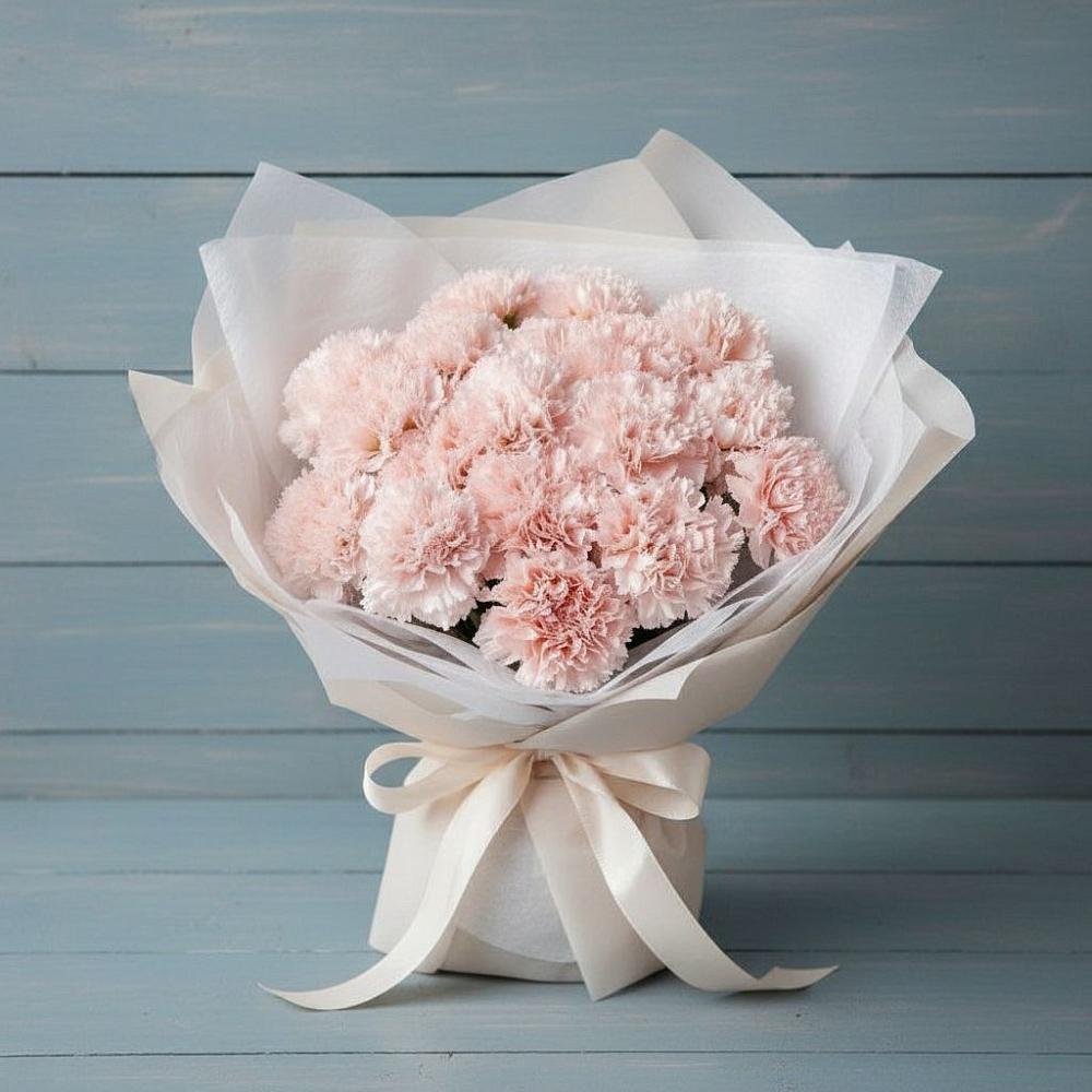 Букет цветов из: Гвоздики в Орловке