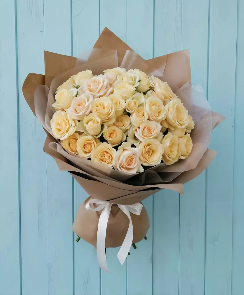 Букет Кремовое облако в Орловке