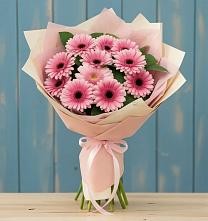 Букет цветов из:  Герберы в Орловке