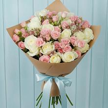 Букет цветов из:  Розы в Орловке